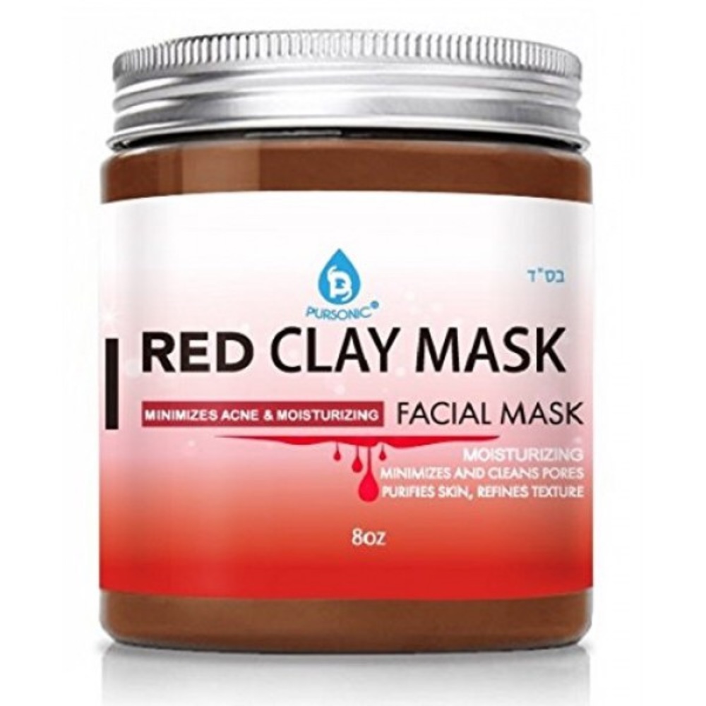 4/$15 🌻 NWT Pursonic Red Clay Facial Mask 8oz